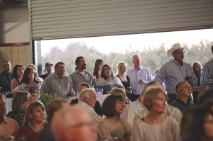 Guests enjoy dinner and presentation of honors at Curti Terra Inc.