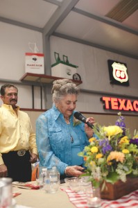 Lilia Curti Giacomazzi also celebrated her 100th birthday this year. She grew up working on the family farm.